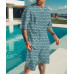 Men's 2-piece Set Summer Outfit Short Sleeve T Shirts & Shorts Outdoor Sweatsuit