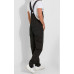 Mens Relaxed Fit Denim Dungarees - Black Sizes W30,32,34,36,38,40,42 and 44