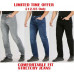 Mens Straight Leg Jeans Regular fit Men Stretch Denim Pants Sizes 28-40 New