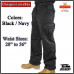 Mens Cargo Combat Work Trousers Size 28 to 52 Black Navy - Machine Washable UK