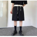 Men's New Fashion Summer Youth Casual Loose Short Pants Color Matching Shorts