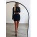 Womens Sexy Party Crop Top & Ruched Mini Skirt Two Piece Co Ord Set Dress Outfit