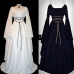 Renaissance Medieval Witch Fancy Dress Costume Gothic Women Victorian Gown