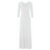 WOMENS LONG SLEEVE LONG MAXI DRESS LADIES PLAIN MAXI JERSEY PLUS SIZE 8-26