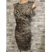 Beautiful Ruch Feature Bodycon Figure Hugging Dress Size 10-18